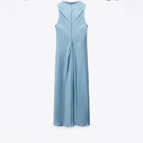 SATIN EFFECT DRESS - Picture 4 of 5